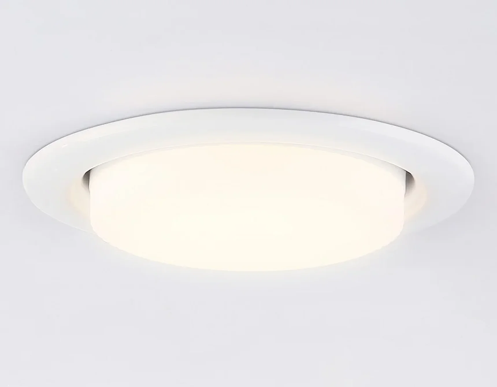 Светильник встраиваемый G10101 WH белый GX53 max 12W D106*38(набор 10шт)