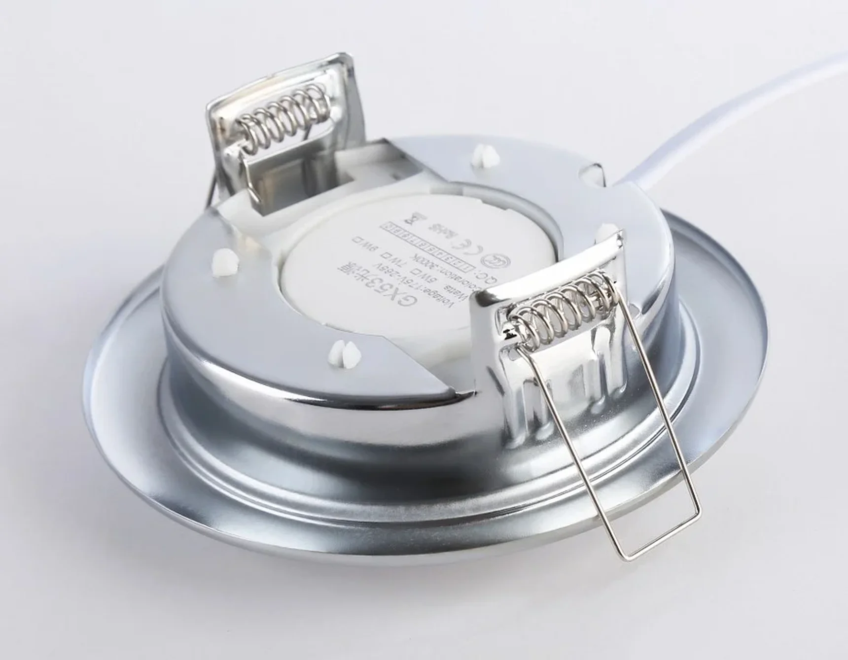 Светильник встраиваемый G10102 CH хром GX53 max 12W D106*38(набор 10шт)
