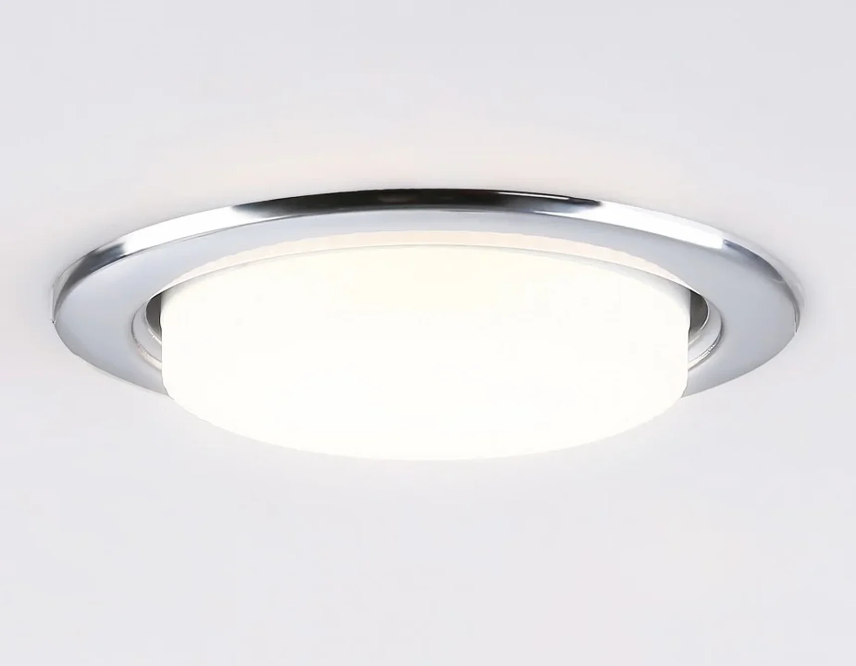 Светильник встраиваемый G10102 CH хром GX53 max 12W D106*38(набор 10шт)