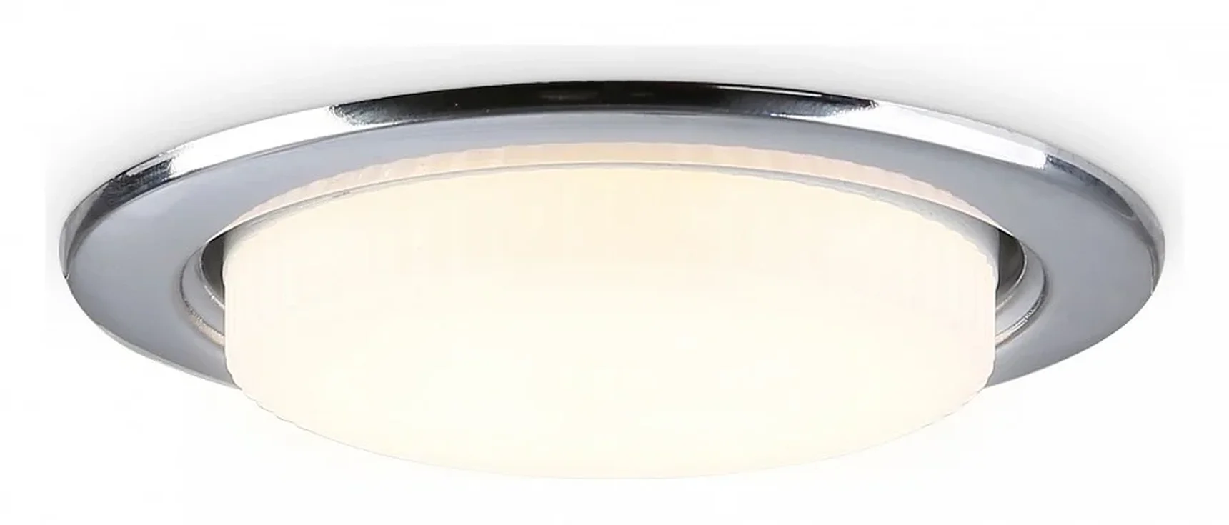 Светильник встраиваемый G10102 CH хром GX53 max 12W D106*38(набор 10шт)