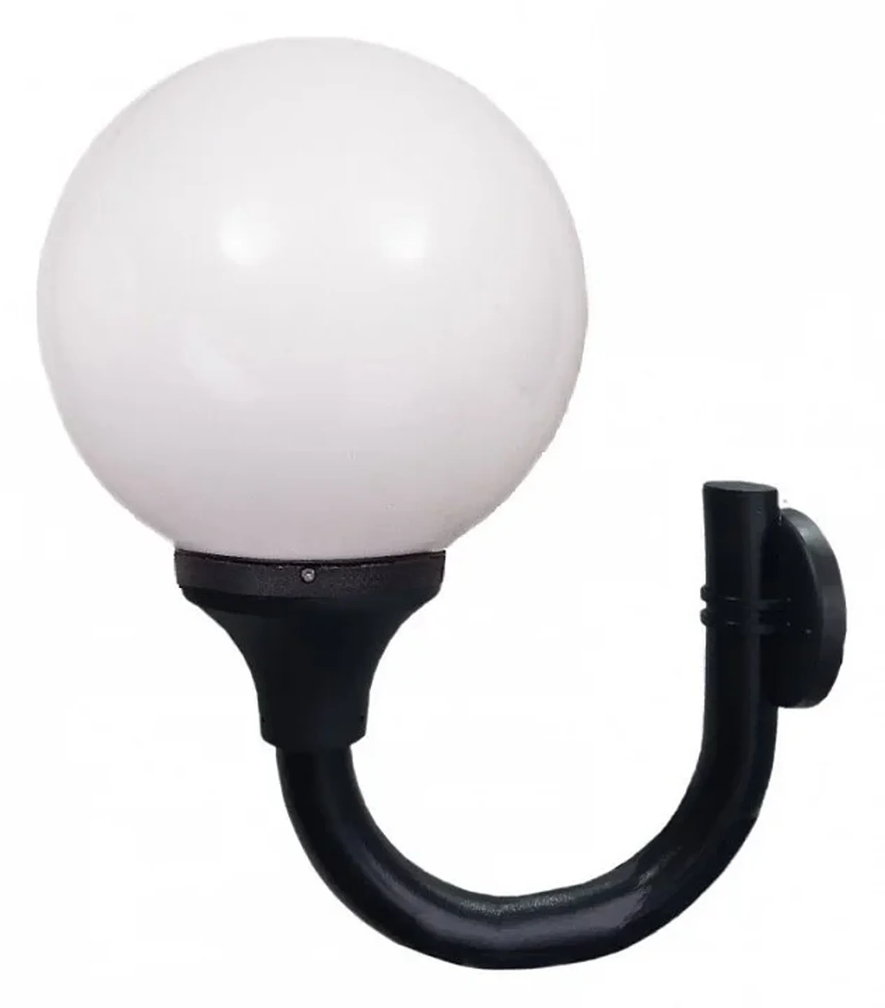 Светильник уличный настенный FUMAGALLI ILIO/GLOBE 400 modern G41.251.000.AYE27 Черный