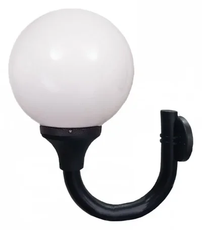 Светильник уличный настенный FUMAGALLI ILIO/GLOBE 400 modern G41.251.000.AYE27 Черный