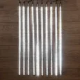 Гирлянда Тающие сосульки 24 В, комплект 10 шт. х 100 см, шаг 100 см, 960 LED, белый, соединяются, NEON-NIGHT