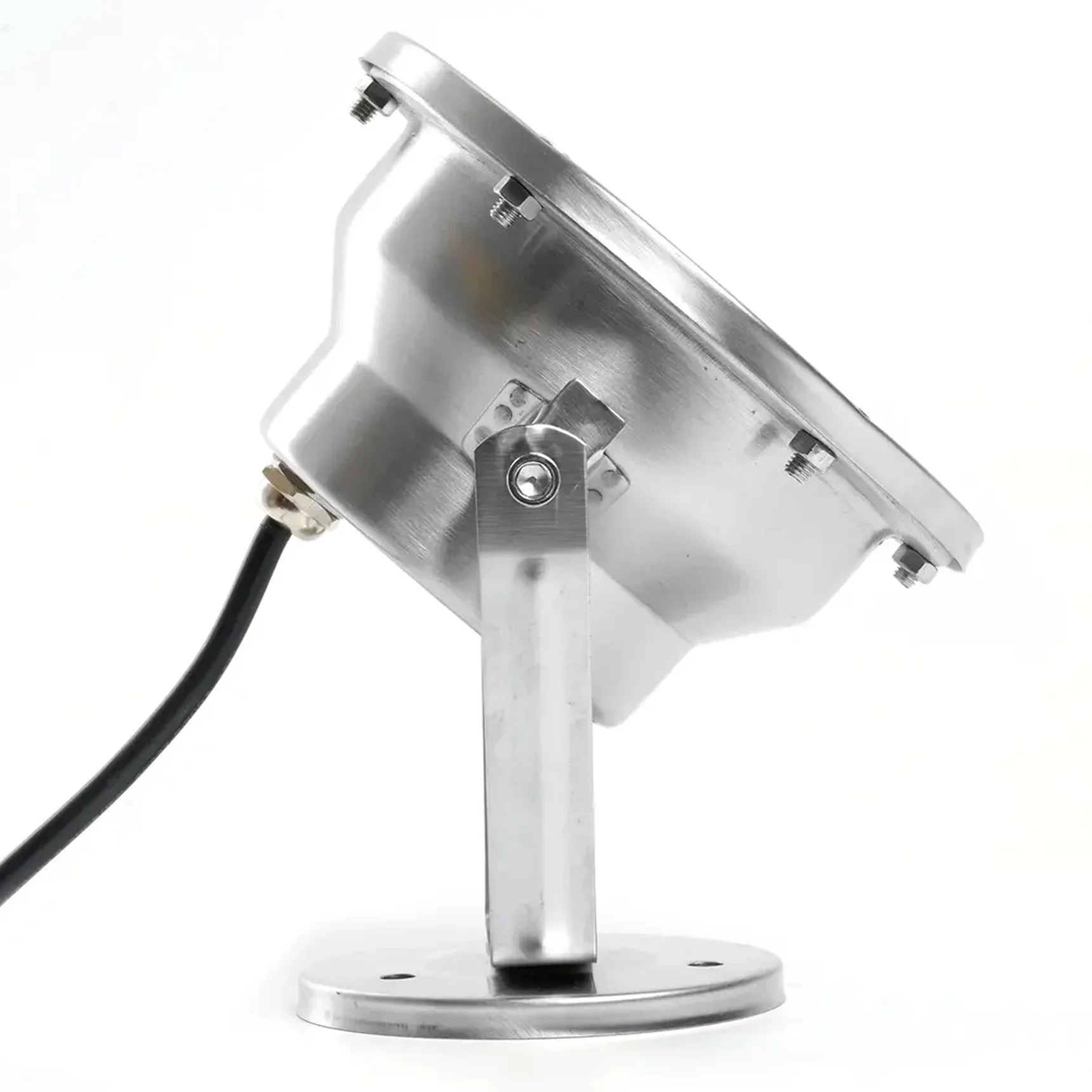 Светодиодный прожектор подводный Feron LL-824, 9W, AC24V, низковольтный, 6400K, металлик, 140*80*160mm, IP68