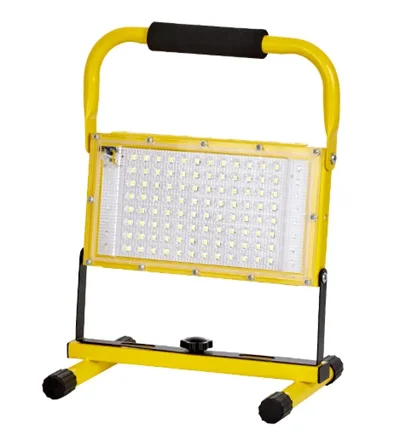 Светодиодный прожектор переносной аккумуляторный Led Favourite CFL FL SMD 100W (5800-6500 К)