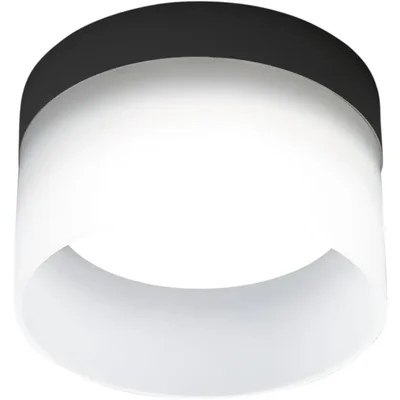 Светильник потолочный Feron HL453 12W, 230V, GX53, черный, 41284