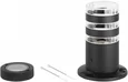 Садово-парковый светильник ЭРА GBF-102-BL-0200 Адрия 230В Е27 max 30Вт IP54 200х90x90мм напольный
