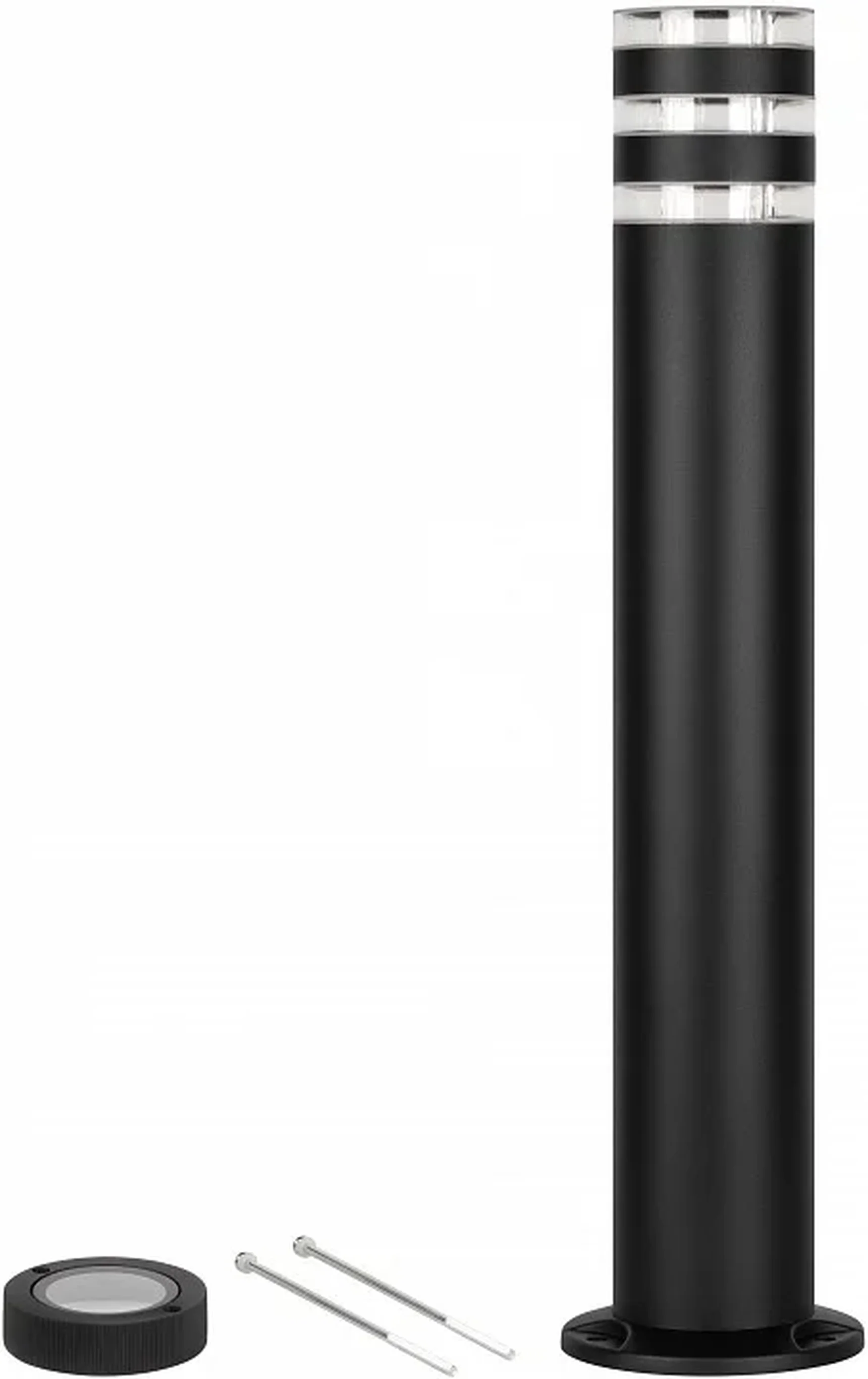 Садово-парковый светильник ЭРА GBF-102-BL-0600 Адрия 230В Е27 max 30Вт IP54 600х90x90мм напольный