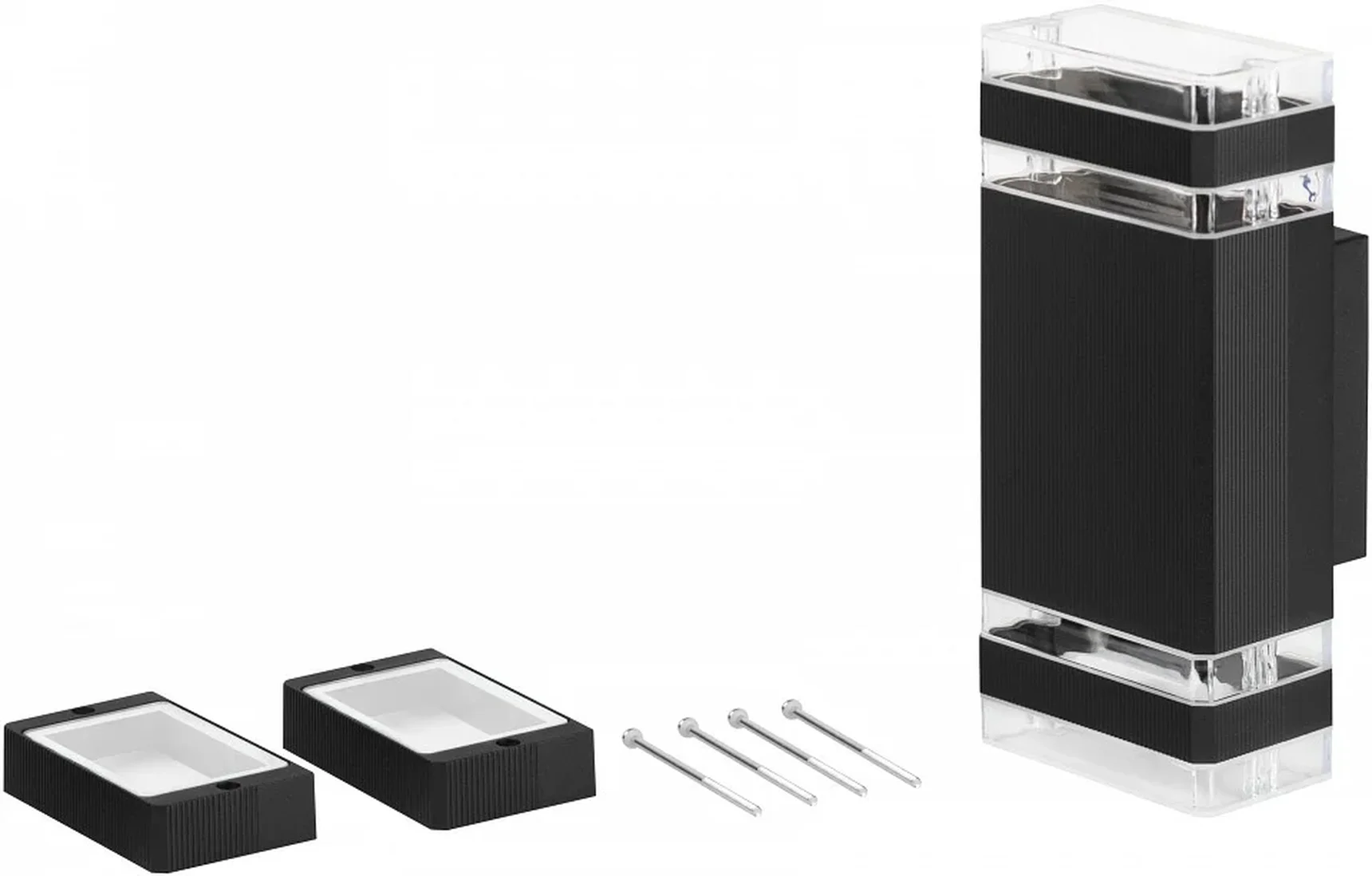 Садово-парковый светильник ЭРА GBW-101-BL-0310 Астрея 230В 2хЕ27 max 30Вт IP54 310х110x95мм настенный