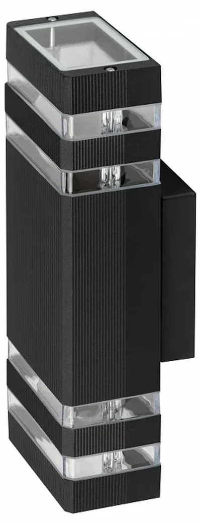 Садово-парковый светильник ЭРА GBW-101-BL-0310 Астрея 230В 2хЕ27 max 30Вт IP54 310х110x95мм настенный