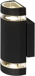 Садово-парковый светильник ЭРА GBW-102-BL-0230 Адрия 230В 2хGU10 max 30Вт IP54 230х100x95мм настенный