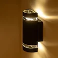Садово-парковый светильник ЭРА GBW-102-BL-0230 Адрия 230В 2хGU10 max 30Вт IP54 230х100x95мм настенный