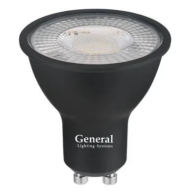 Лампа светодиодная General GLDEN-MR16-DIF-15-230-GU10-4500, 662107, 870Лм, нейтральный белый