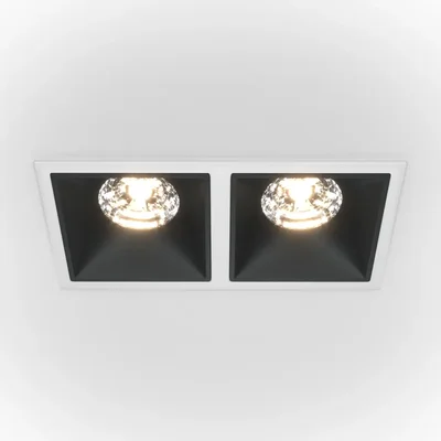 Встраиваемый светильник Alfa LED 4000K 2x15Вт 36° Dim Triac DL043-02-15W4K-D-SQ-WB