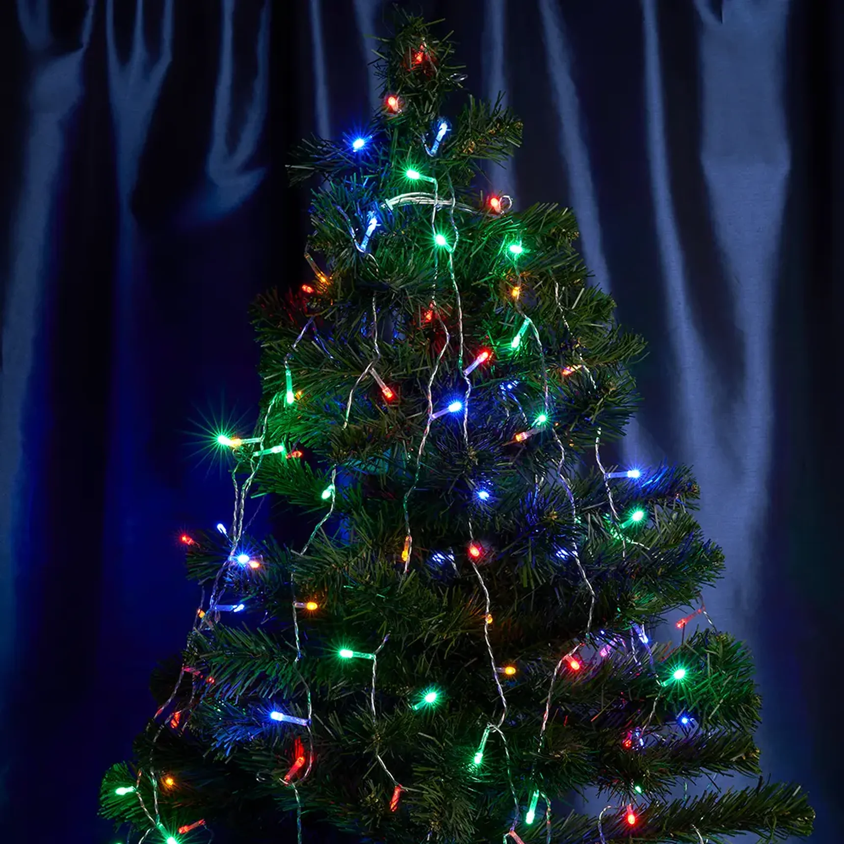 Гирлянда на елку 230V 140 LED 7*2м, мульти, IP20, шнур 1,5м , CL90