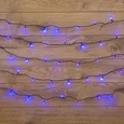 Гирлянда Твинкл Лайт 15 м, темно-зеленый ПВХ, 120 LED, цвет синий