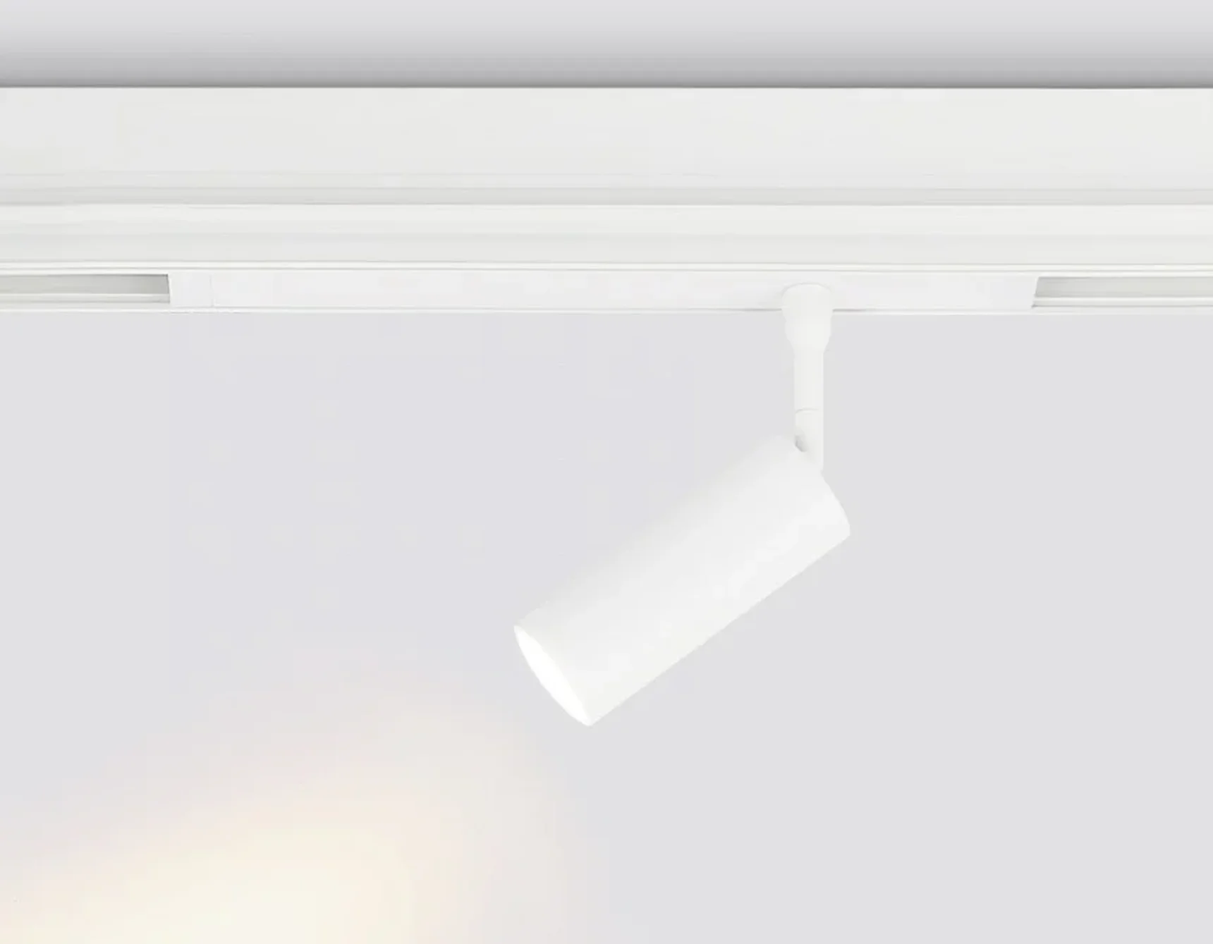 Светильник трековый GL1201 WH белый IP20 7W 3000K-6400K 220V 36° D35*80 (Без ПДУ)