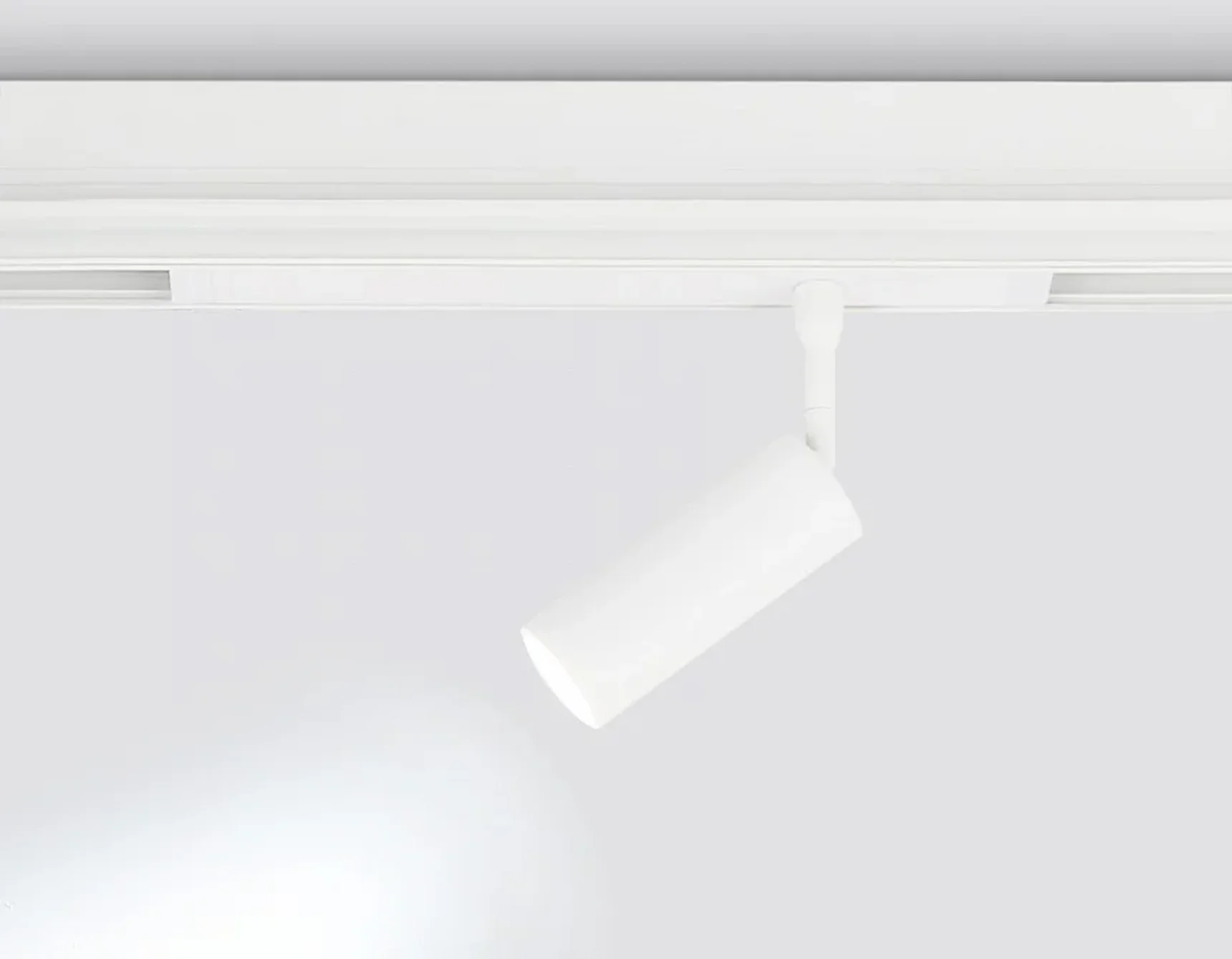 Светильник трековый GL1201 WH белый IP20 7W 3000K-6400K 220V 36° D35*80 (Без ПДУ)
