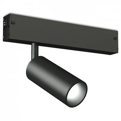 Светильник светодиодный диммируемый для шинопровода Magnetic 220V GL1202 BK черный IP20 7W 3000K-6400K 36° D35*80 (Без ПДУ)