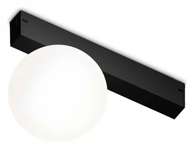 Накладной светильник GL1371 BK черный IP20 10W 3000K-6400K 220V 120° D120/232*120*167 (Без ПДУ)