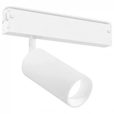 Светильник светодиодный трековый для шинопровода Magnetic 220V GL1615 WH белый IP20 12W 4200K 220V 36° D45*100 (Без ПДУ)