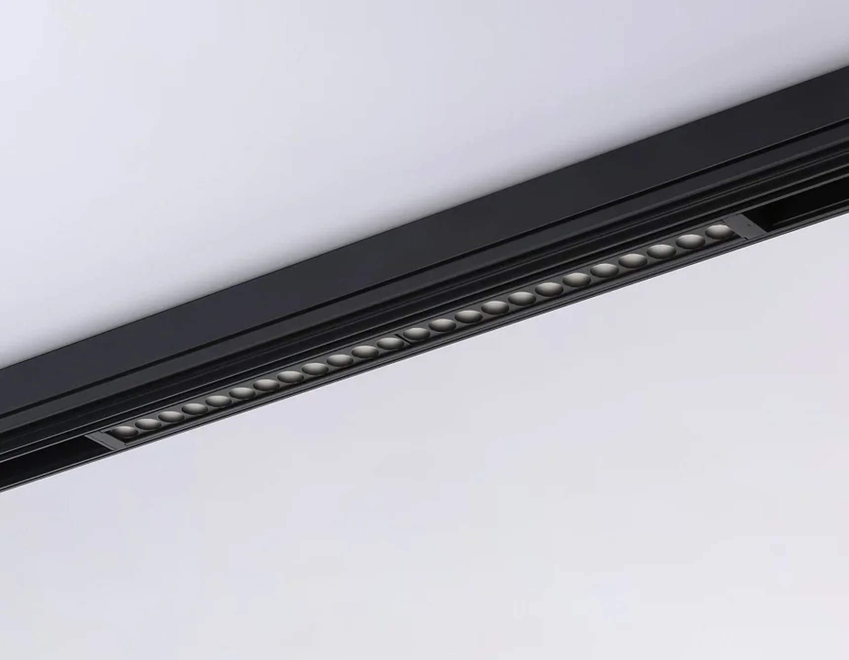 Светильник светодиодный трековый для шинопровода Magnetic GL1740 BK черный IP20 24W 4200K 220V 24° 455*25*42 (Без ПДУ)