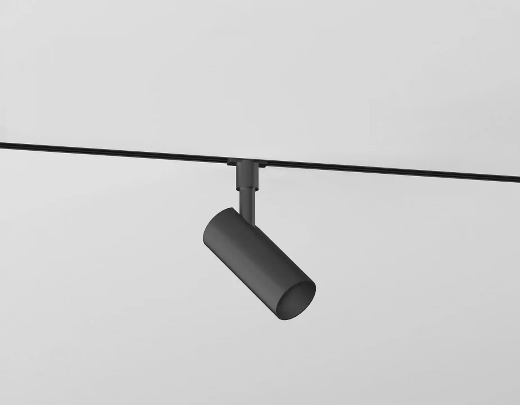 Светильник светодиодный трековый Magnetic 48V 10mm GL2301 BK черный IP20 6W 3CCT 3000/4200/6400K D35*80