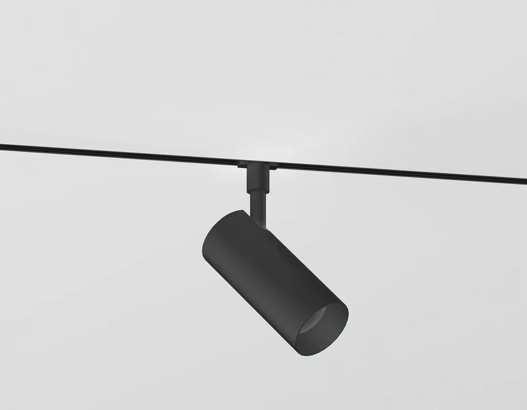 Светильник светодиодный трековый Magnetic 48V 10mm GL2305 BK черный IP20 12W 3CCT 3000-6000K 48V 24° D45*100
