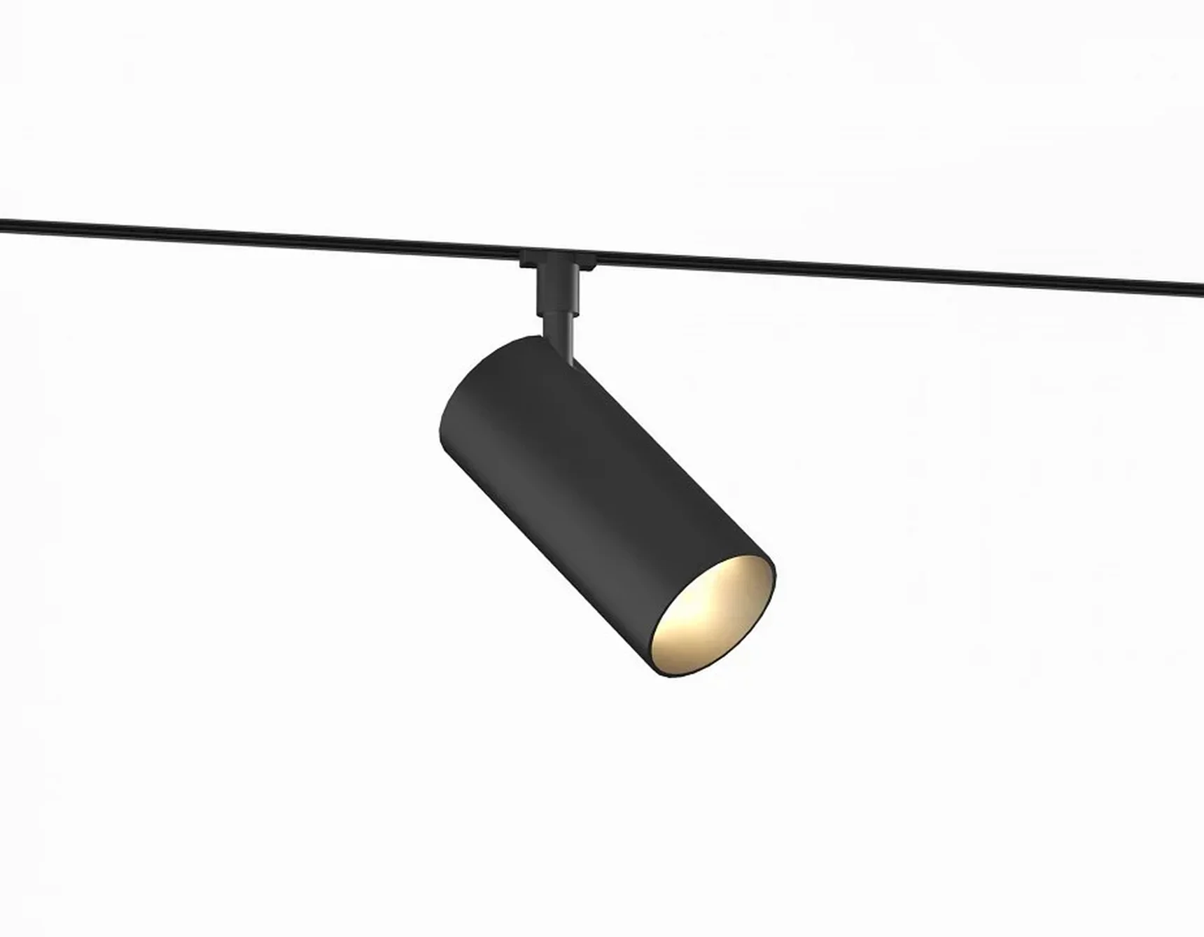 Светильник светодиодный трековый Magnetic 48V 10mm GL2310 BK черный IP20 18W 3CCT 3000/4200/6400K D55*120
