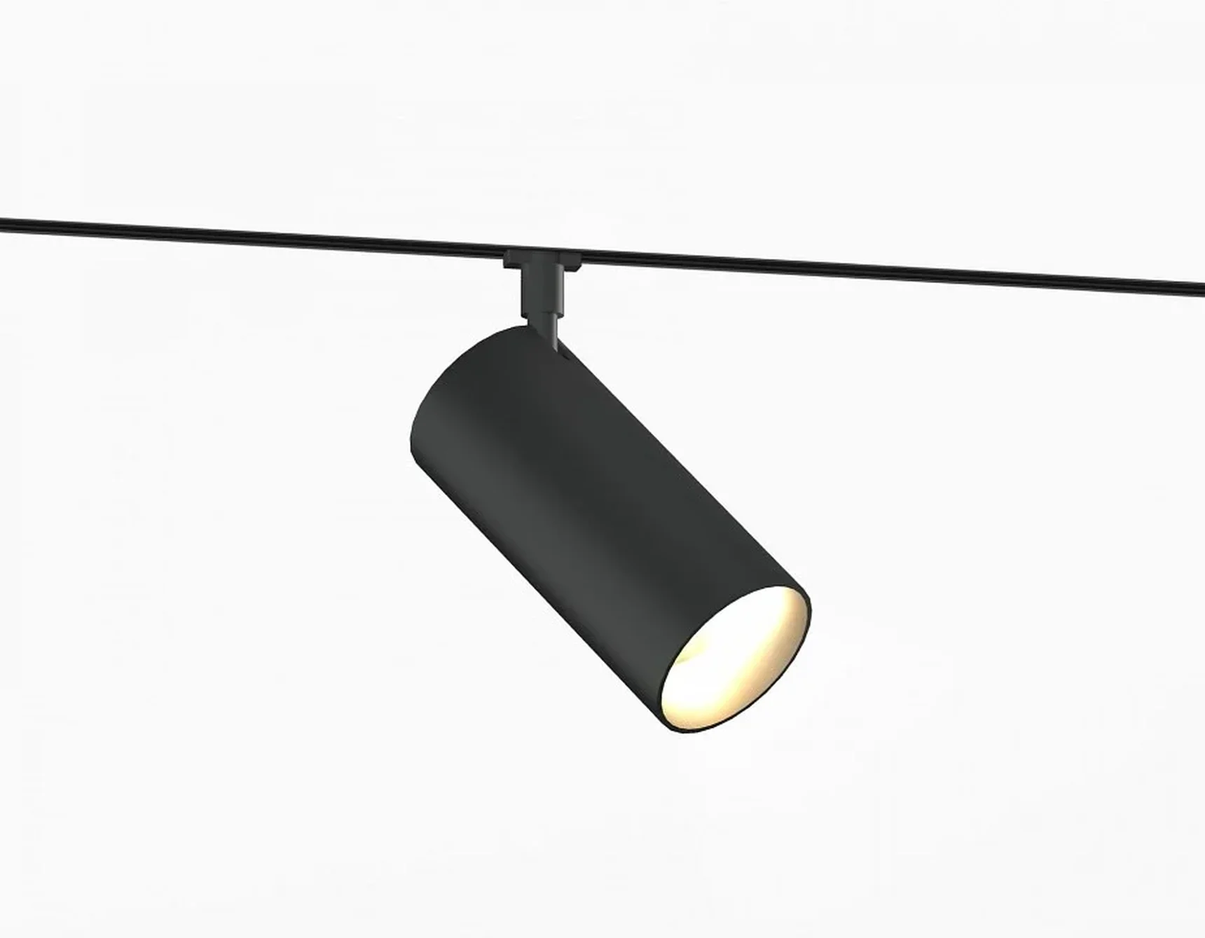 Светильник светодиодный трековый Magnetic 48V 10mm GL2315 BK черный IP20 24W 3CCT 3000-6400K D65*140