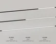 Светильник светодиодный трековый Magnetic 48V 10mm GL2320 BK черный IP20 10W 3CCT 3000/4200/6400K 200*10*37