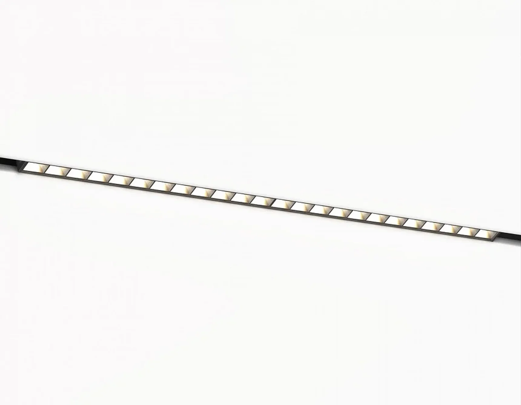 Светильник светодиодный трековый Magnetic 48V 10mm GL2340 BK черный IP20 20W 3CCT 3000-6400K 400*10*37