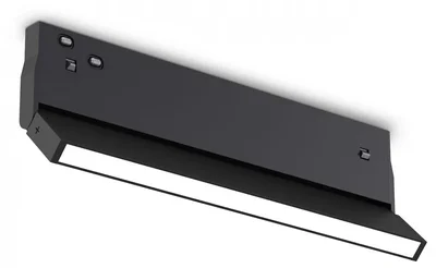 Светильник светодиодный трековый Magnetic 48V 10mm GL2350 BK черный IP20 10W 3CCT 3000/4200/6400K 200*10*73
