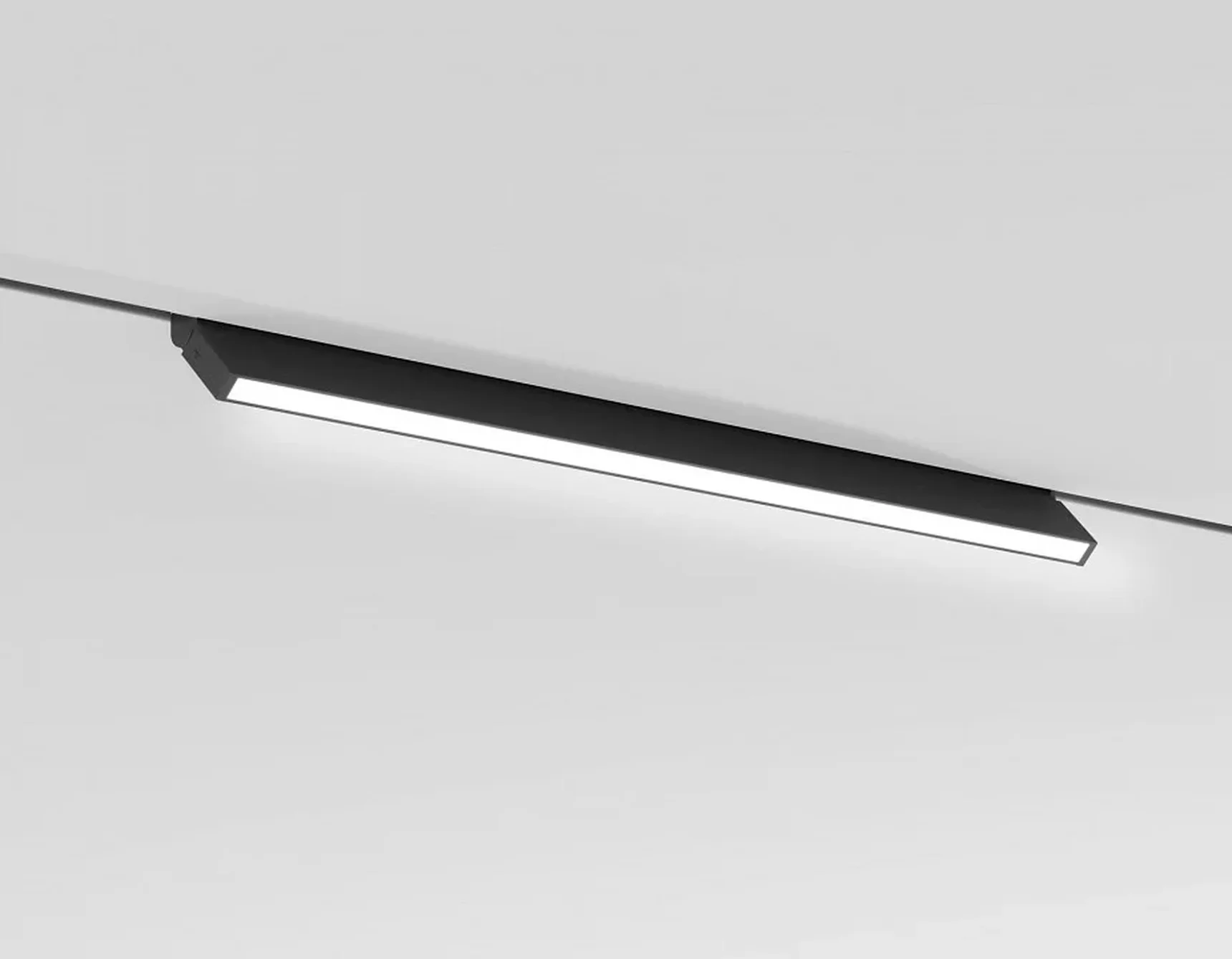 Светильник светодиодный трековый Magnetic 48V 10mm GL2355 BK черный IP20 20W 3CCT 3000-6400K 400*10*73