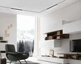 Светильник светодиодный трековый Magnetic 48V 10mm GL2355 BK черный IP20 20W 3CCT 3000-6400K 400*10*73