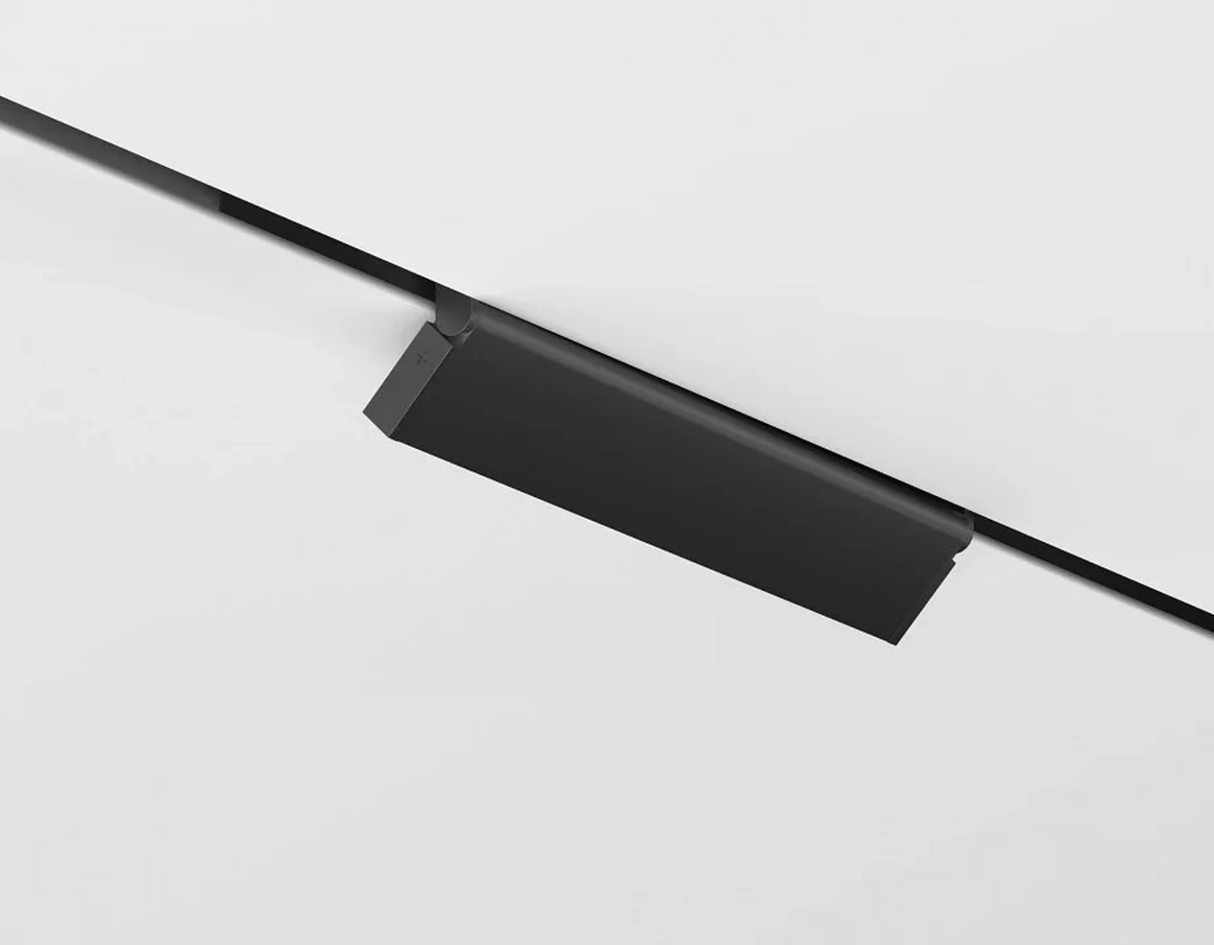Светильник светодиодный трековый Magnetic 48V 10mm GL2360 BK черный IP20 10W 3CCT 3000-6400K 200*10*73