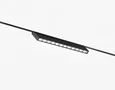 Светильник светодиодный трековый Magnetic 48V 10mm GL2360 BK черный IP20 10W 3CCT 3000-6400K 200*10*73