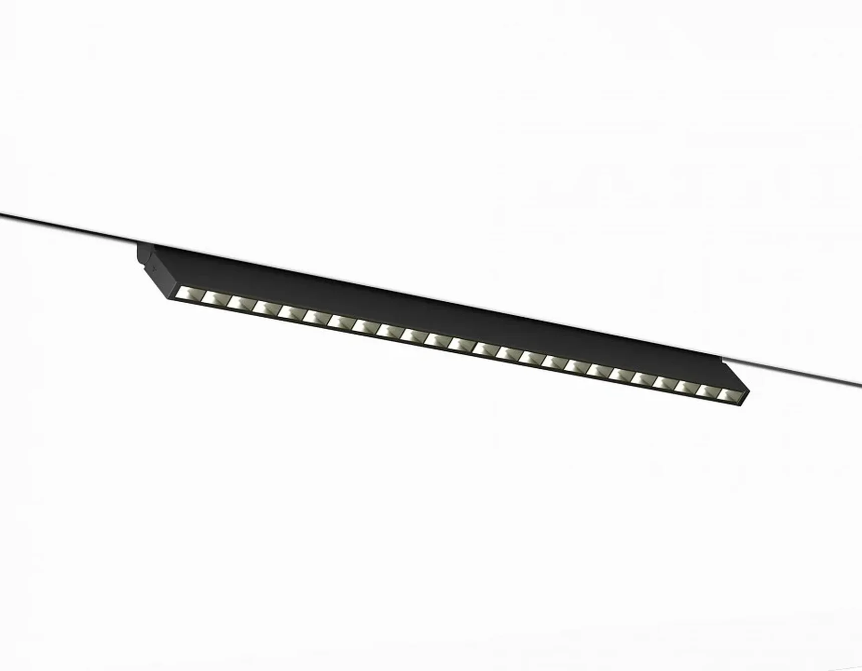 Светильник светодиодный трековый Magnetic 48V 10mm GL2365 BK черный IP20 20W 3CCT 3000-6400K 400*10*73