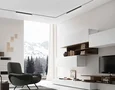 Светильник светодиодный трековый Magnetic 48V 10mm GL2365 BK черный IP20 20W 3CCT 3000-6400K 400*10*73