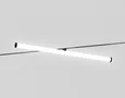 Светильник светодиодный трековый Magnetic 48V 10mm GL2375 BK черный IP20 20W 3CCT 3000-6400K 600*25*73