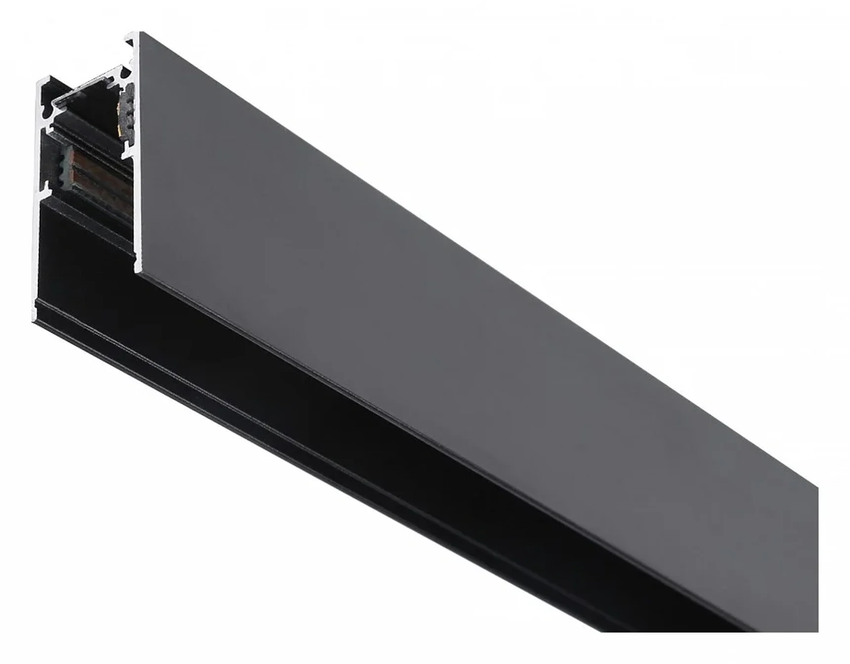 Шинопровод магнитный низковольтный накладной Magnetic GL3301 BK черный IP20 48V 1000*26.9*53.7