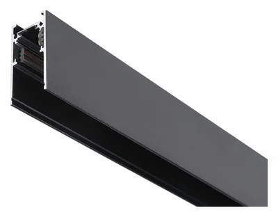 Шинопровод магнитный низковольтный накладной Magnetic GL3301 BK черный IP20 48V 1000*26.9*53.7
