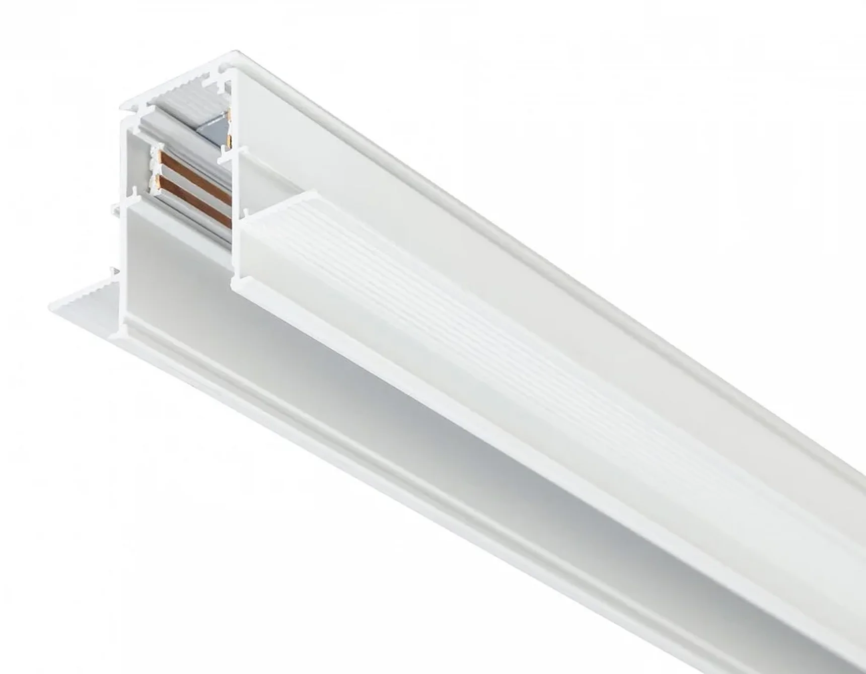 Шинопровод низковольтный встраиваемый Magnetic GL3331 WH белый IP20 48V 2000*60*46.8