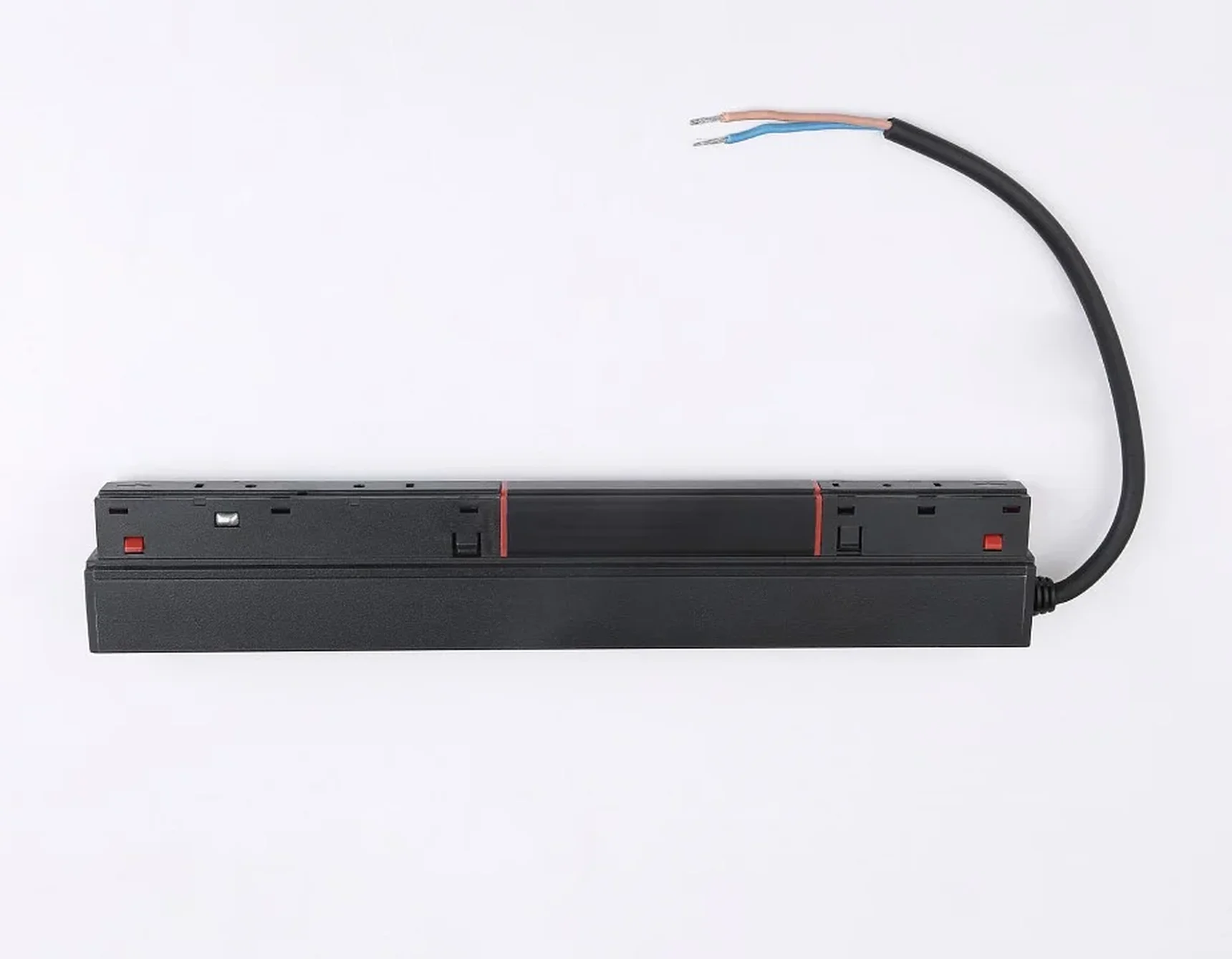 Блок питания внутренний с вводом питания для шинопровода Magnetic GL3662 BK черный блок IP20 200W 48V 260*45*23
