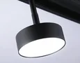 Светильник светодиодный трековый для шинопровода Magnetic GL3853 BK черный IP20 12W 4200K 48V D95*30