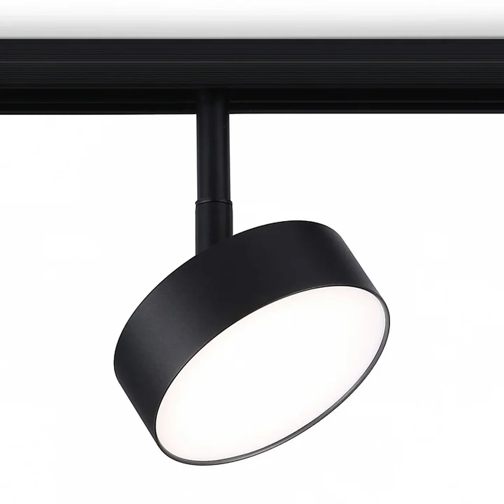 Светильник светодиодный трековый для шинопровода Magnetic GL3853 BK черный IP20 12W 4200K 48V D95*30