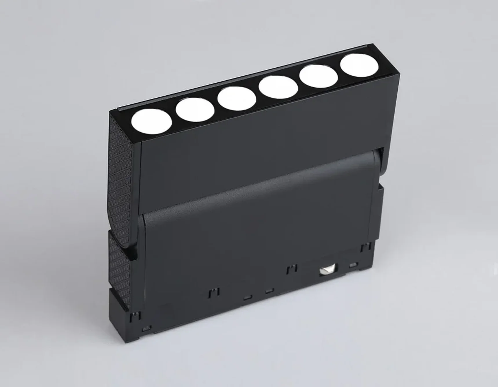 Светильник светодиодный поворотный для шинопровода Magnetic GL4040 BK черный IP20 6W 4200K 48V 24° 115*22*105