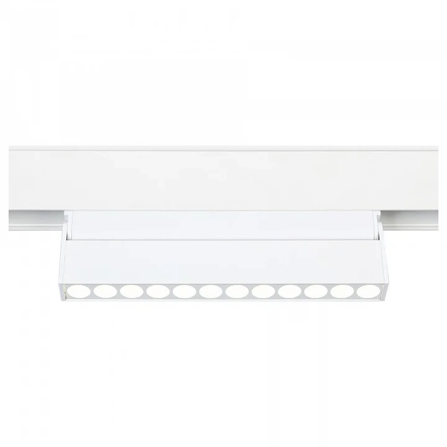 Светильник светодиодный поворотный для шинопровода Magnetic GL4044 WH белый IP20 12W 4200K 48V 24° 223*22*105