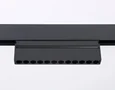 Светильник светодиодный поворотный для шинопровода Magnetic GL4048 BK черный IP20 12W 4200K 48V 24° 223*22*105