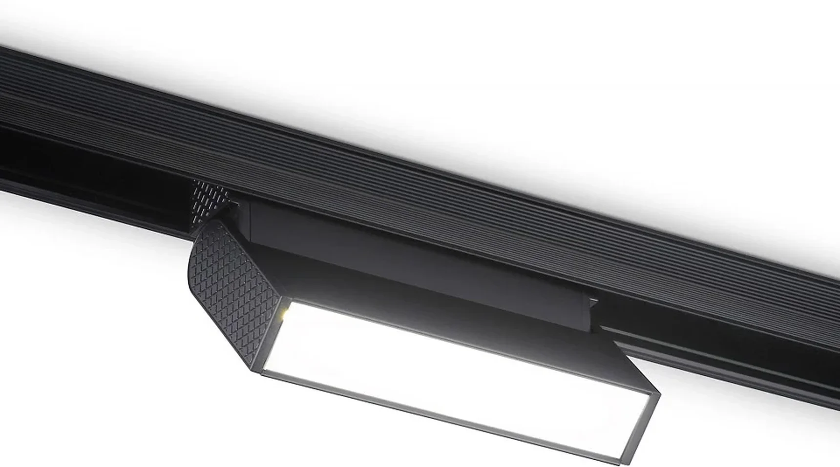 Светильник светодиодный трековый для шинопровода Magnetic GL4059 BK черный IP20 6W 4200K 48V 115*22*105